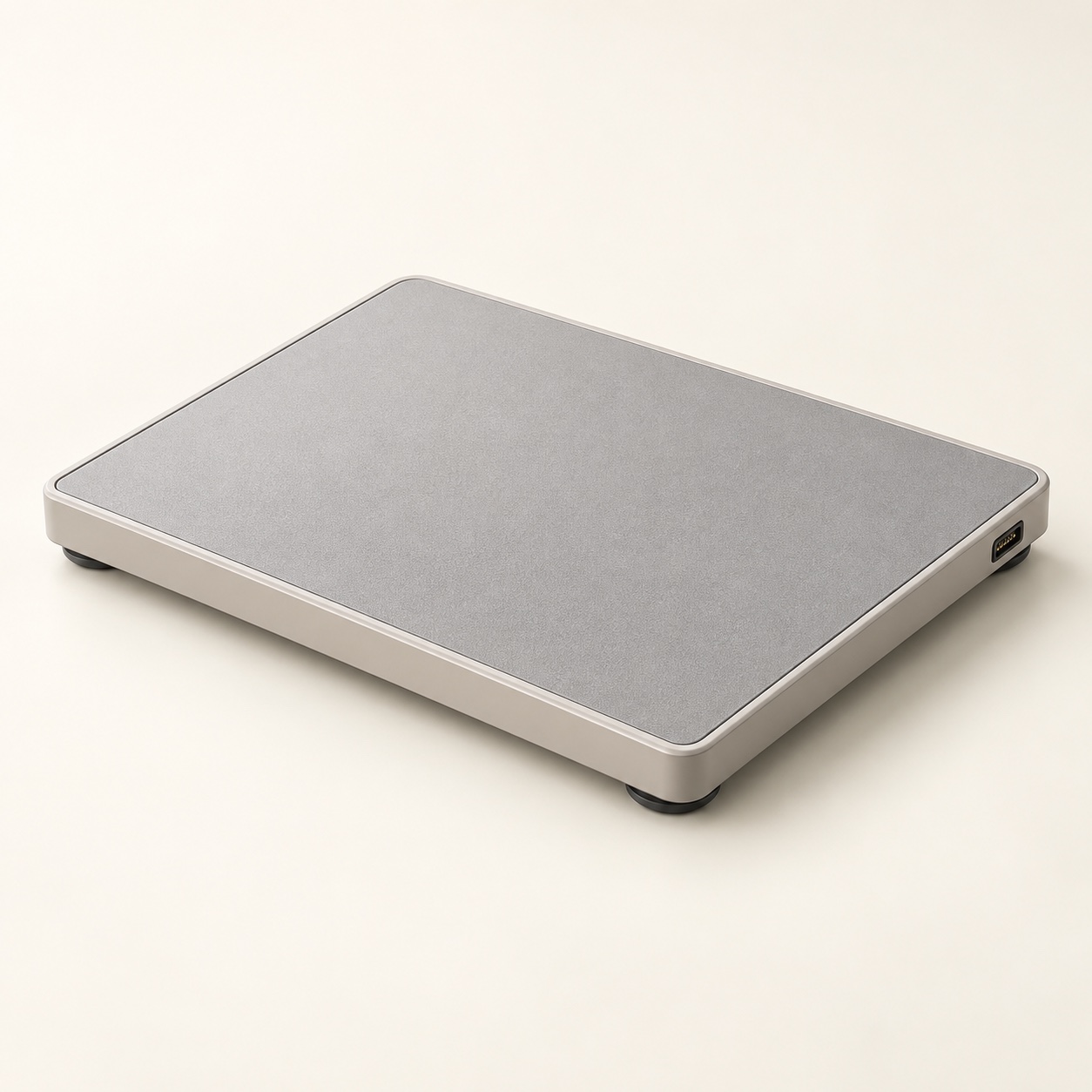 Weight Sensor on an ivory background. Product illustration.
